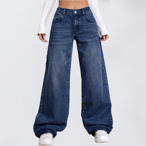Atacado respirável qualidade premium logotipo personalizado venda quente OEM/ODM calças de carga venda quente jeans femininos